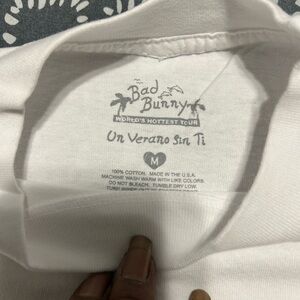 Bad Bunny White T-Shirt